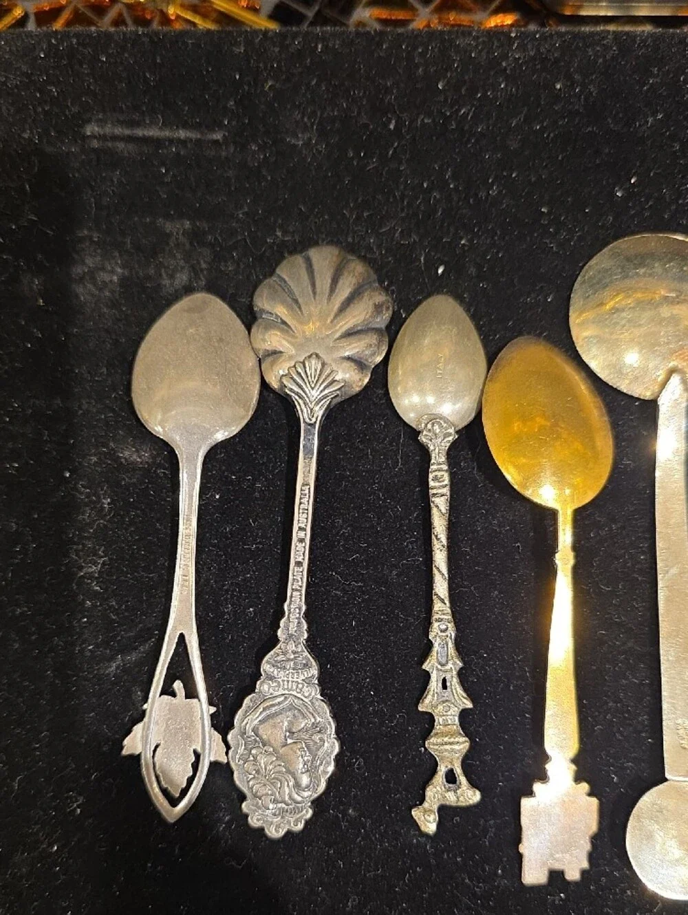 Vintage sterling silver collectibles small Spoons